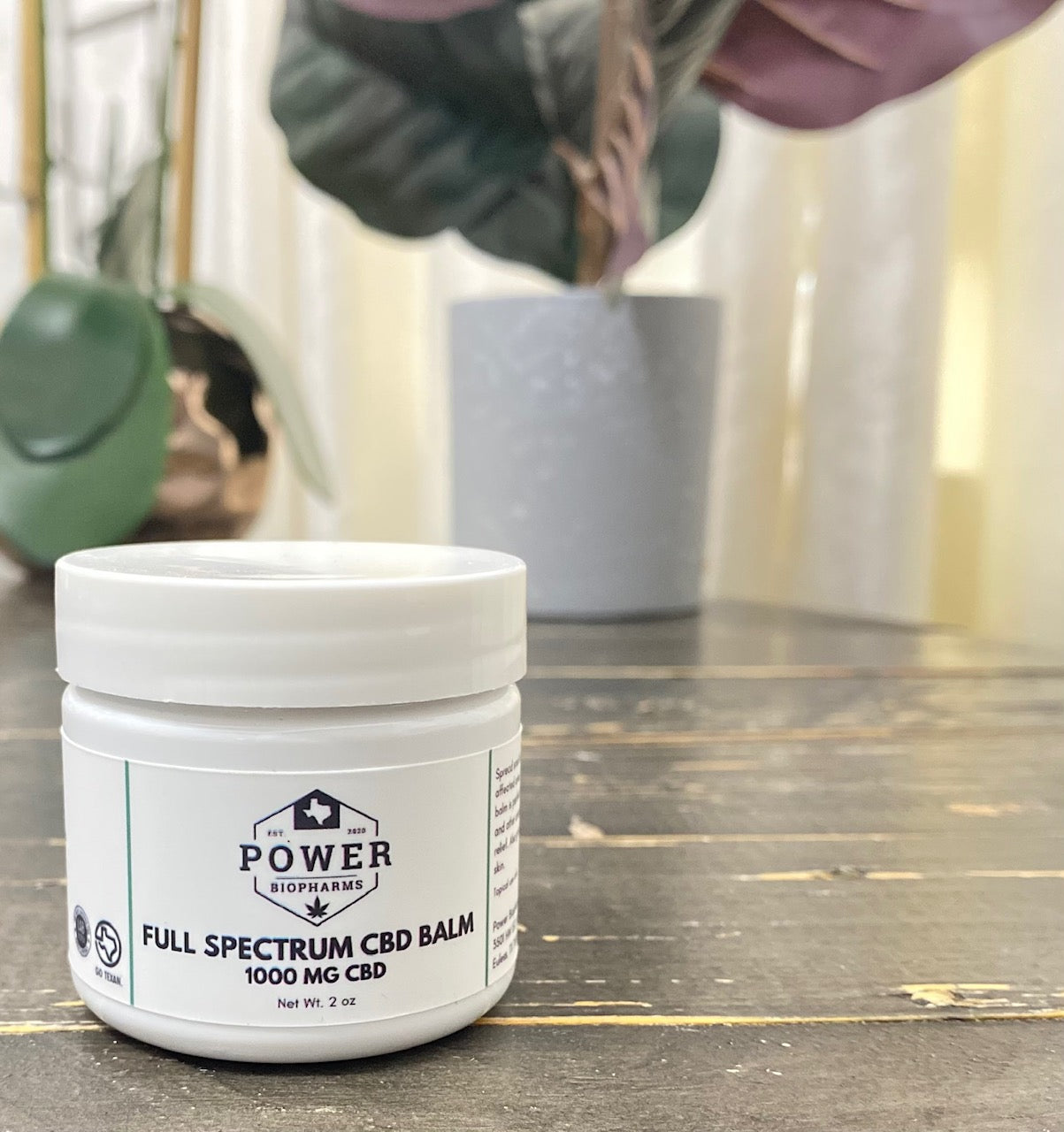 Power Biopharms Full Spectrum CBD Balm 1000MG