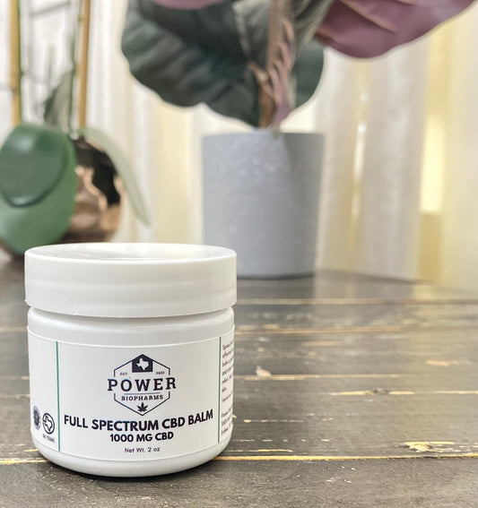Power Biopharms Full Spectrum CBD Balm 1000MG