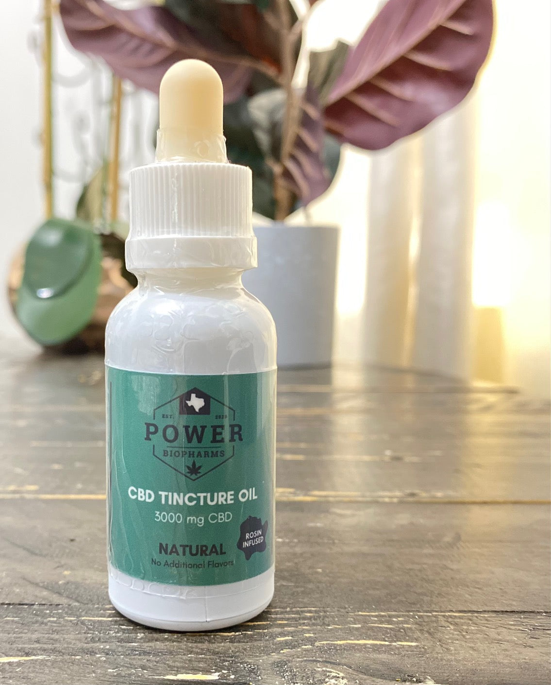 Power Biopharms Rosin-infused CBD Tincture Oil 3000MG