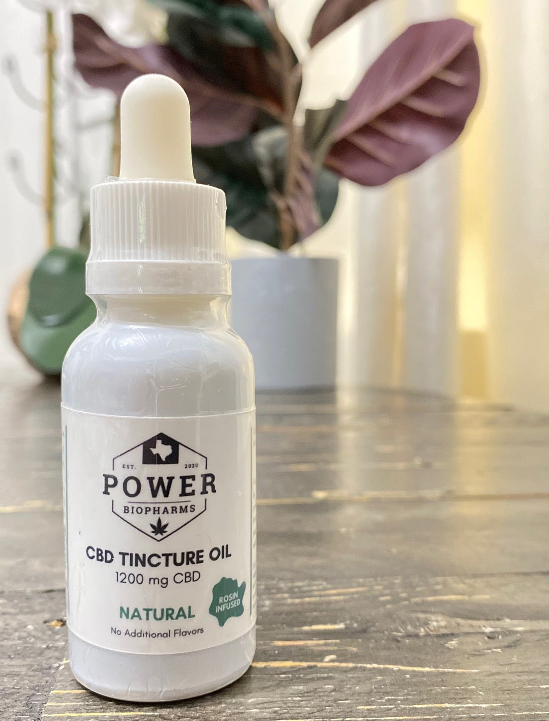 Power Biopharms Rosin-infused CBD Tincture Oil 1200MG